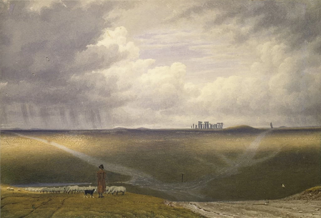 Stonehenge, una giornata piovosa - Ashmolean Museum, University of Oxford